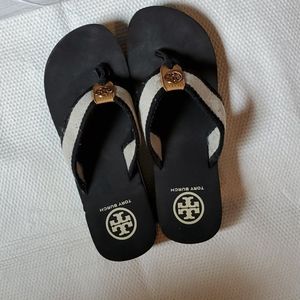 Authentic size 7 tory burch flip flops